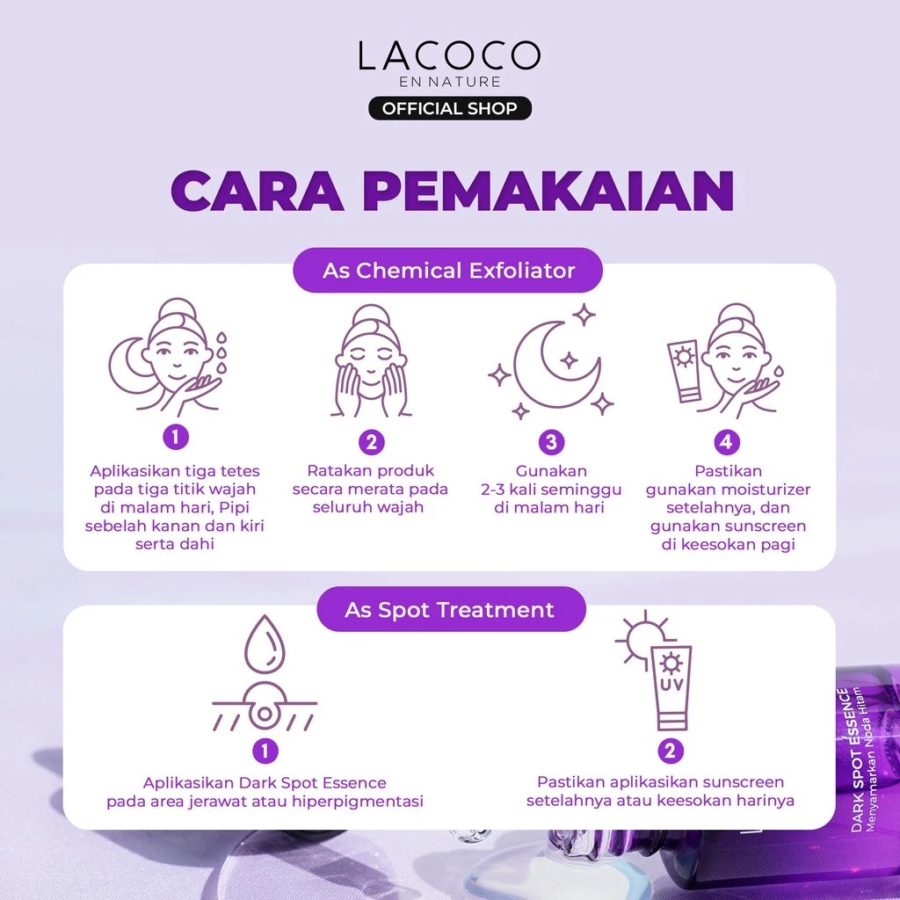Lacoco Darkspot Essence Serum Wajah 12ml