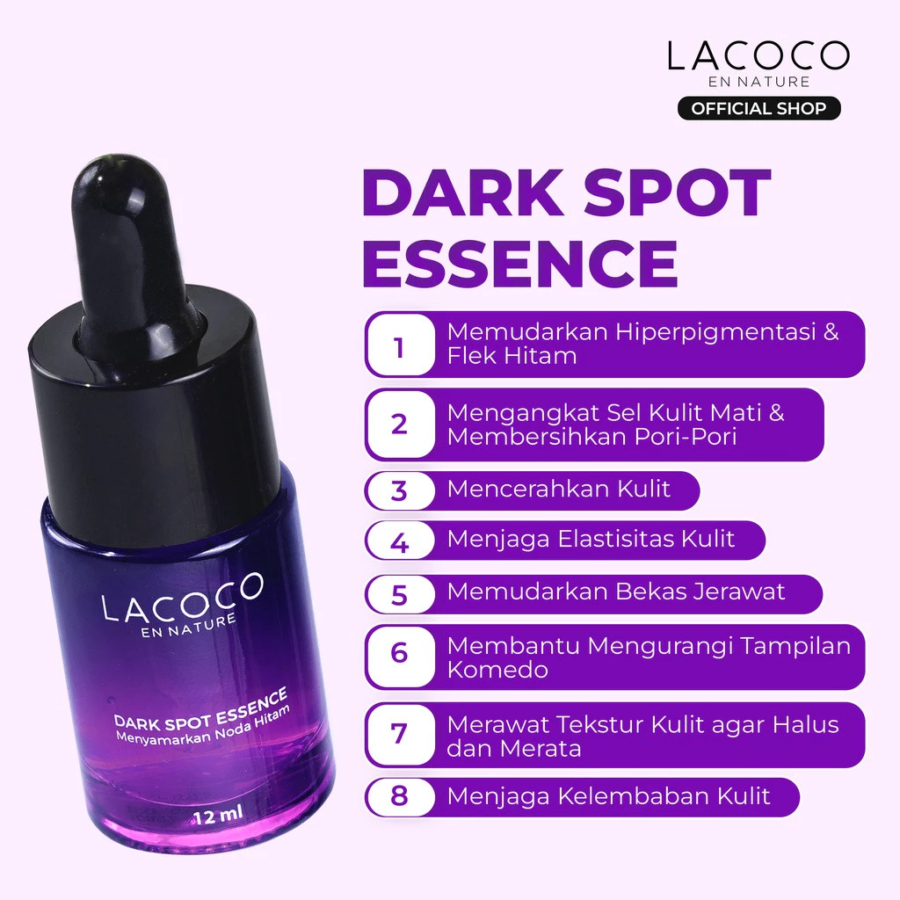 Lacoco Darkspot Essence Serum Wajah 12ml
