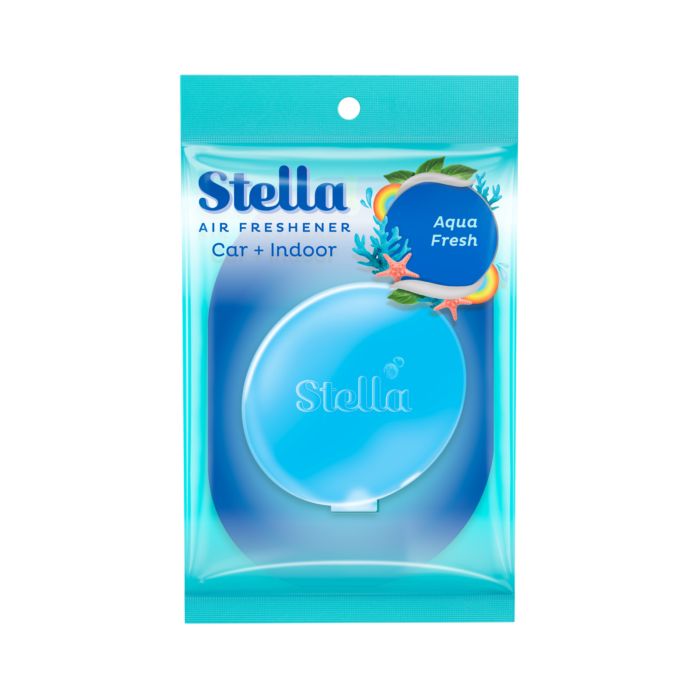 Stella Air Freshener Car + Indoor Aqua Fresh Pengharum Mobil 7ml