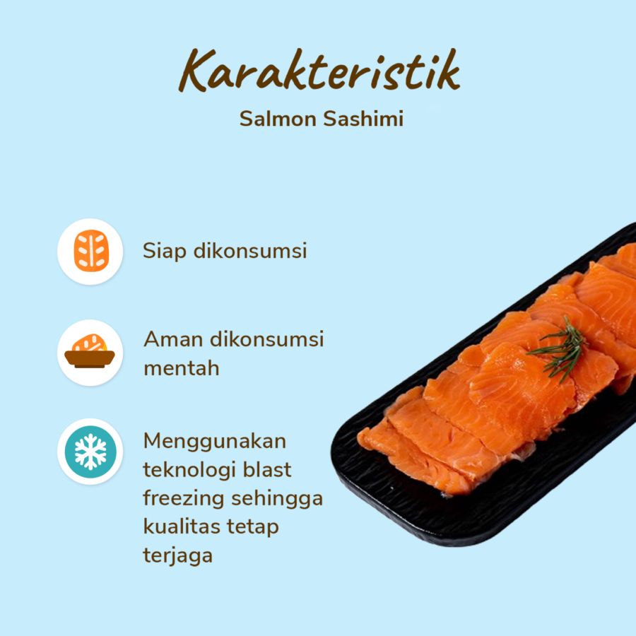 Salmon Sashimi 150gram