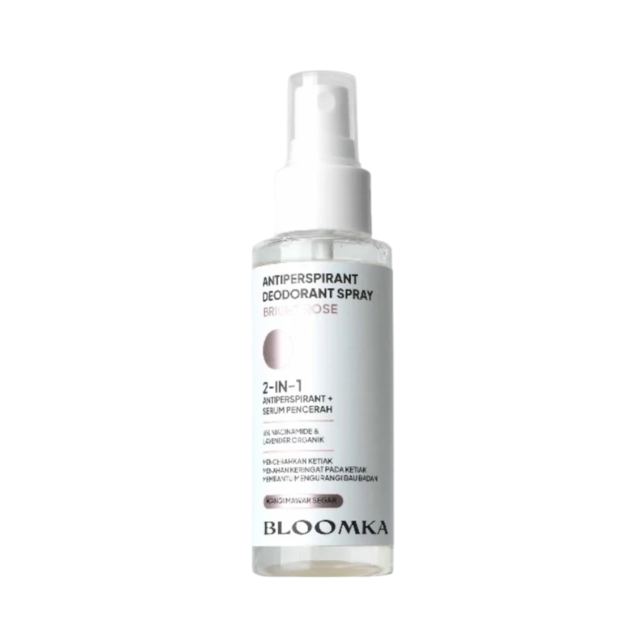 Bloomka Bright Rose Antiperspirant Deodorant Spray 100ml