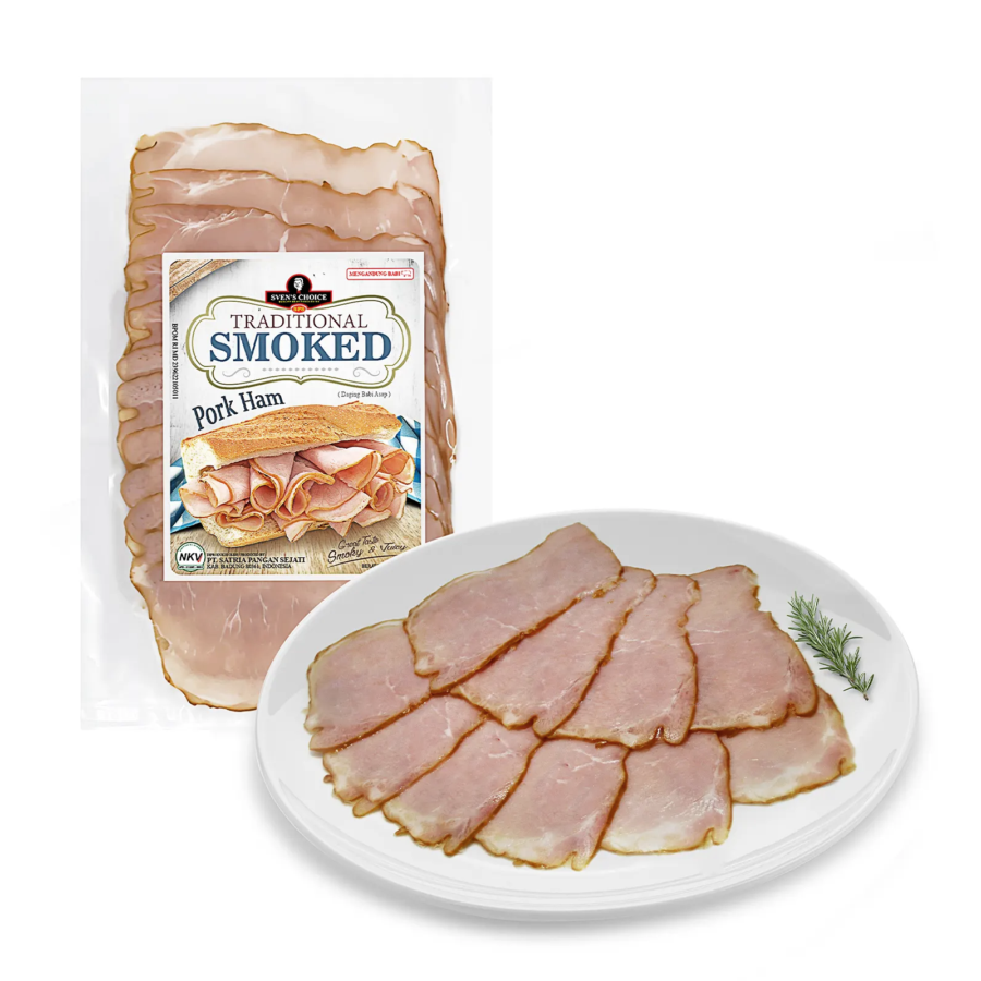Sven's Traditional Smoked Pork Ham 100gram