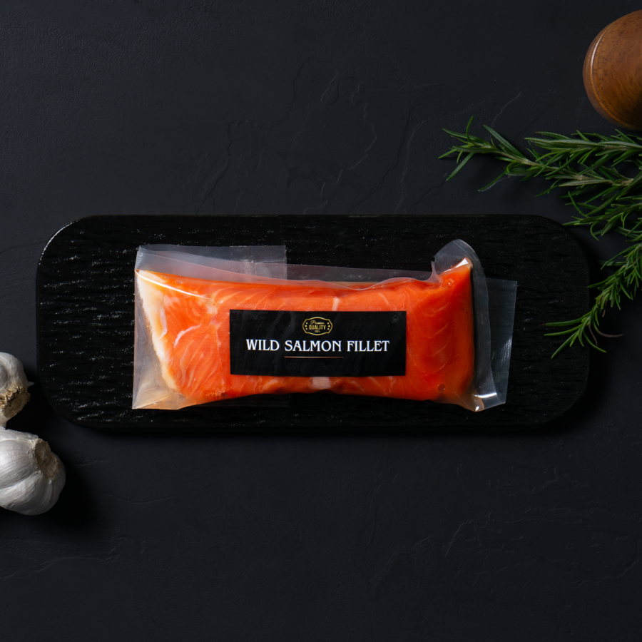Alaskan Coho Salmon Wild Caught 200gram