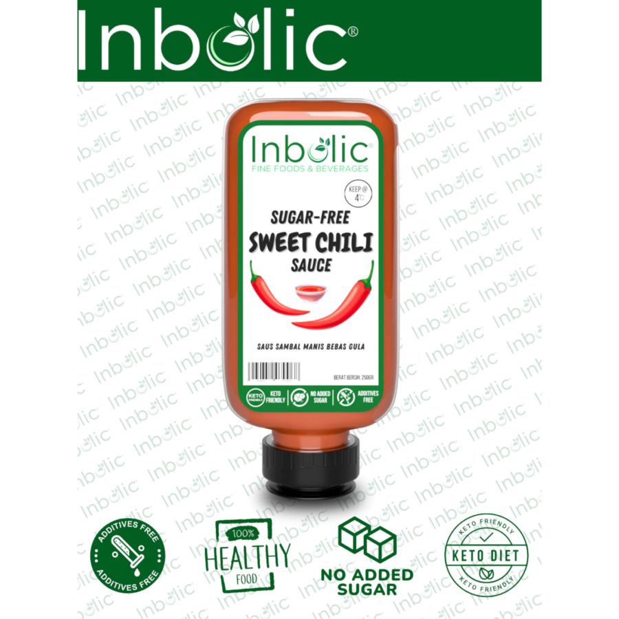 Inbolic Sugar-Free Sweet Chili Sauce 250gram