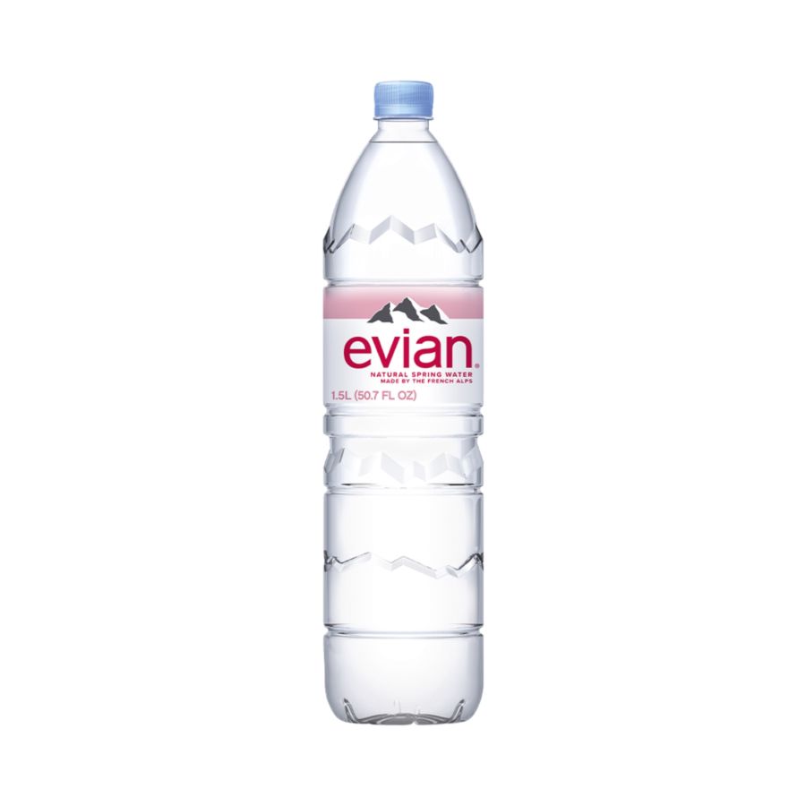 Evian Natural Mineral Water PET 1500ml
