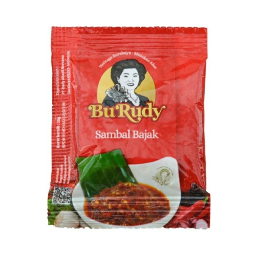Bu Rudy Sambal Bajak Sachet 10sachets