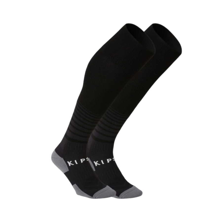 Kipsta Decathlon Kaos Kaki Sepak Bola F500 Black Size EU 45-47 1pair