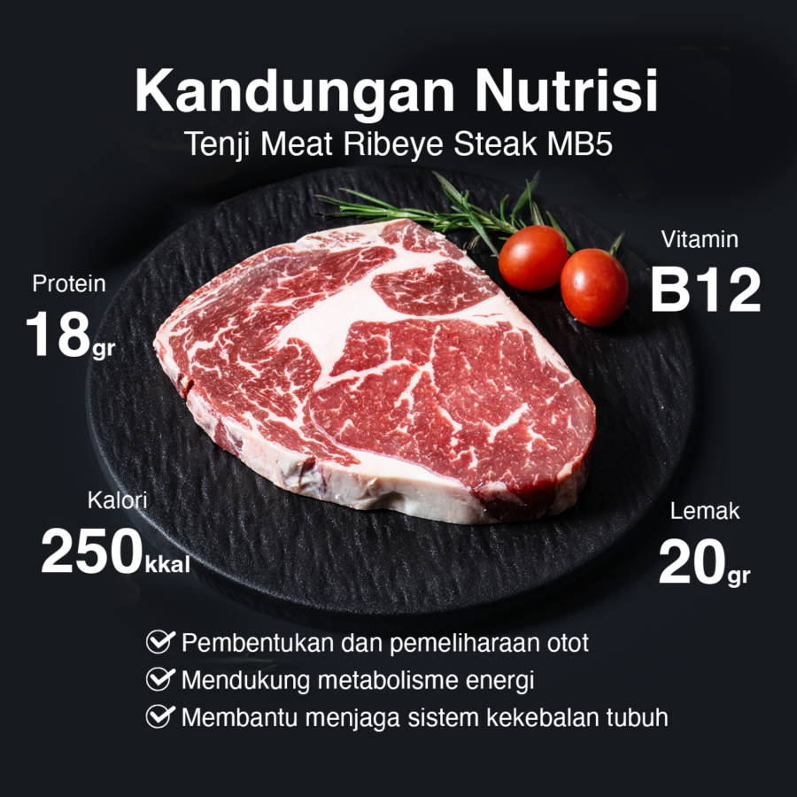 Ribeye Steak MB5 Tenji Meat 200gram