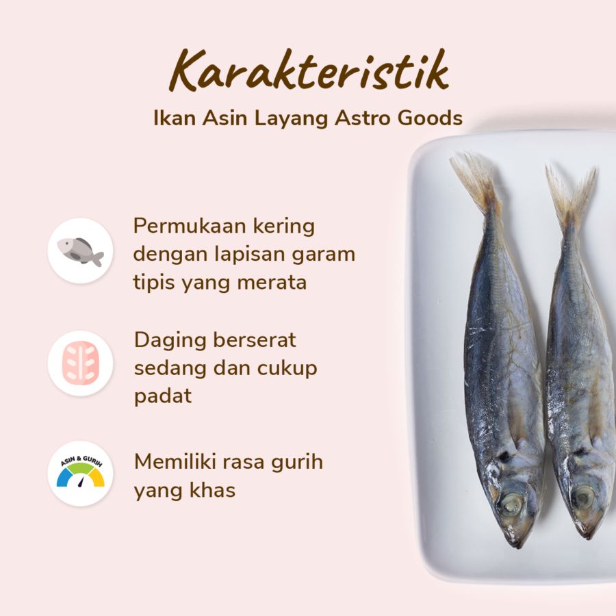 Ikan Asin Layang Astro Goods 100gram