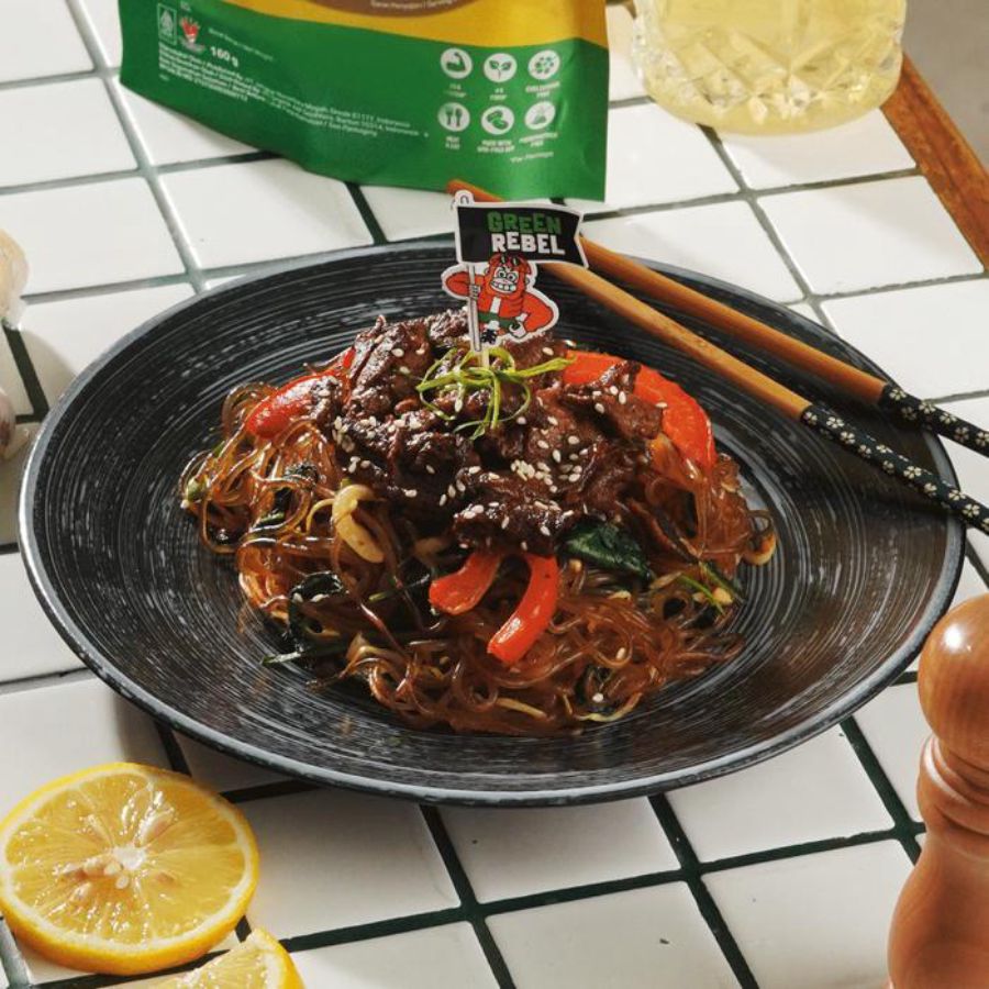 Green Rebel Protein Olahan Rasa Daging Iris Bumbu Korea Korean BBQ Slices 160gram