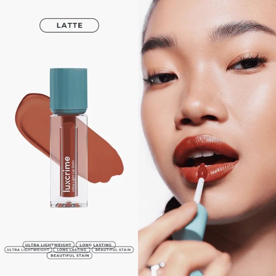 Luxcrime Ultra Light Stain Latte Lip Cream 2gram