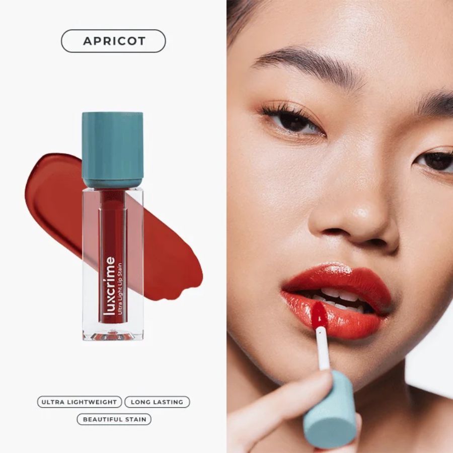 Luxcrime Ultra Light Apricot Lip Stain 1pcs