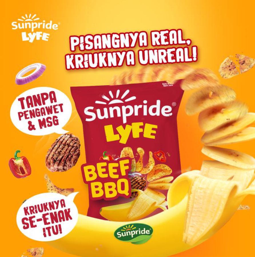 Sunpride Lyfe Beef BBQ 55gram