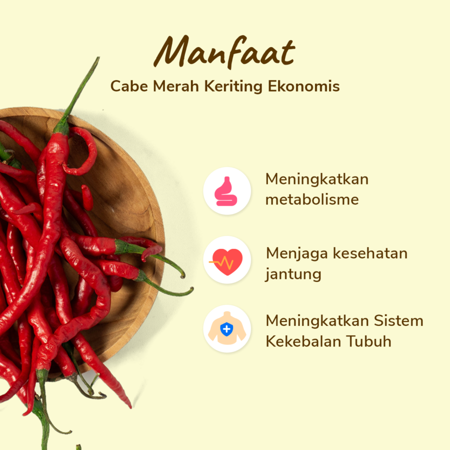 Cabe Merah Keriting Ekonomis Astro Farm 150gram