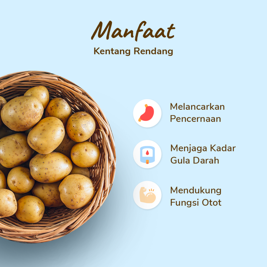 Kentang Rendang Astro Farm 250gram