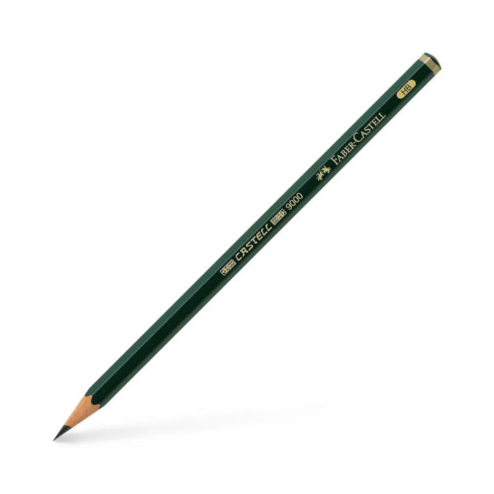 Faber Castell Pencil HB 9000 Black