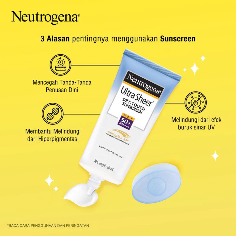 Neutrogena Ultra Sheer Dry Touch Sunscreen SPF 50+ PA+++ 88ml