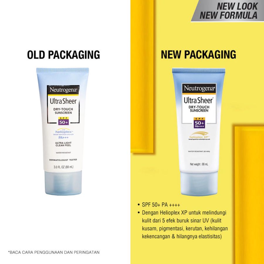 Neutrogena Ultra Sheer Dry Touch Sunscreen SPF 50+ PA+++ 88ml