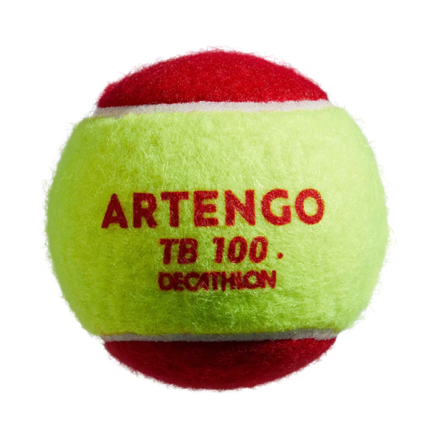 Artengo Decathlon TB100 Merah Bola Tenis 3pcs 1pack