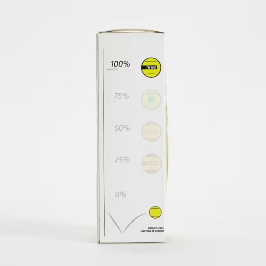 Artengo Decathlon TB160 Kuning Bola Tenis 3pcs 1pack