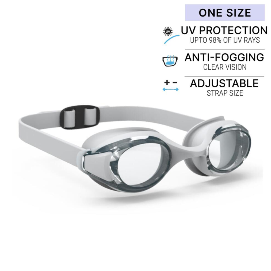 Nabaiji Decathlon Swimming Goggles 100 Ready Grey 1pcs