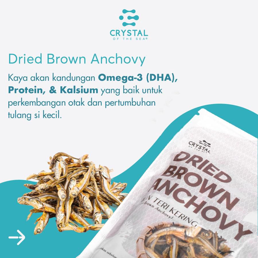 Crystal Of The Sea Dried Brown Anchovy 80gram