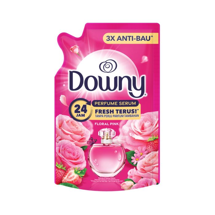 Downy Floral Pink Pelembut dan Pewangi Pakaian