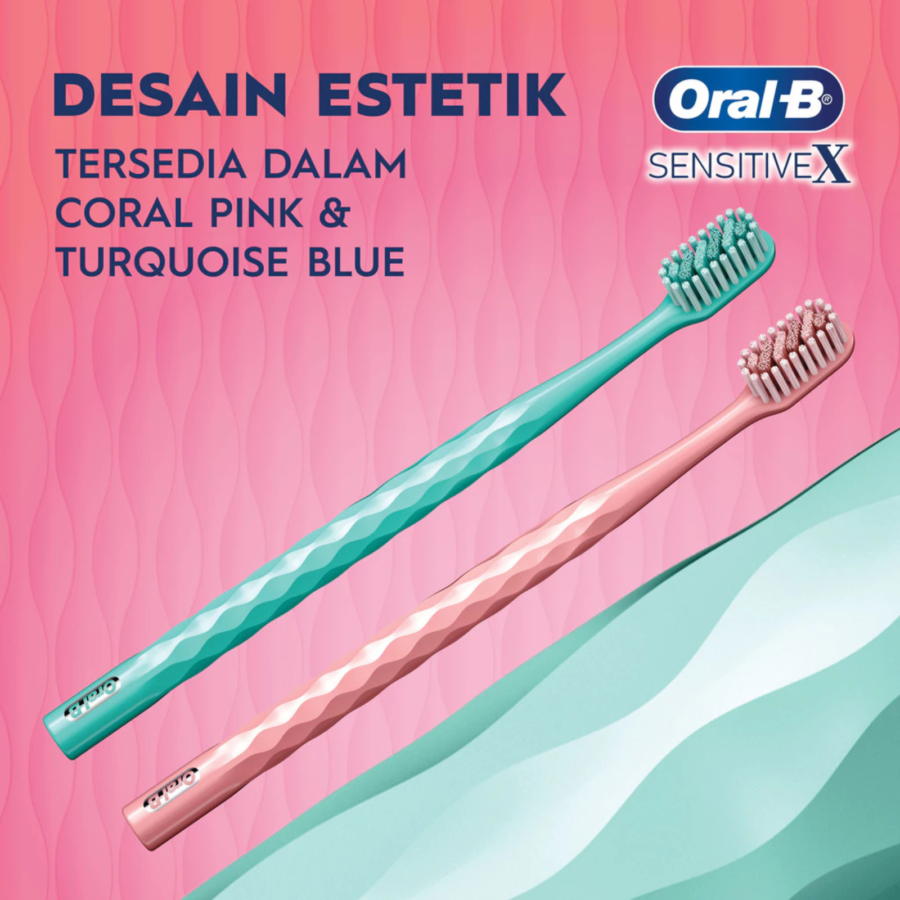 Oral-B Sensitive X Deep Clean Ultra Soft Toothbrush 3pcs