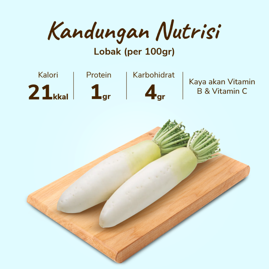 Lobak Astro Farm 250gram