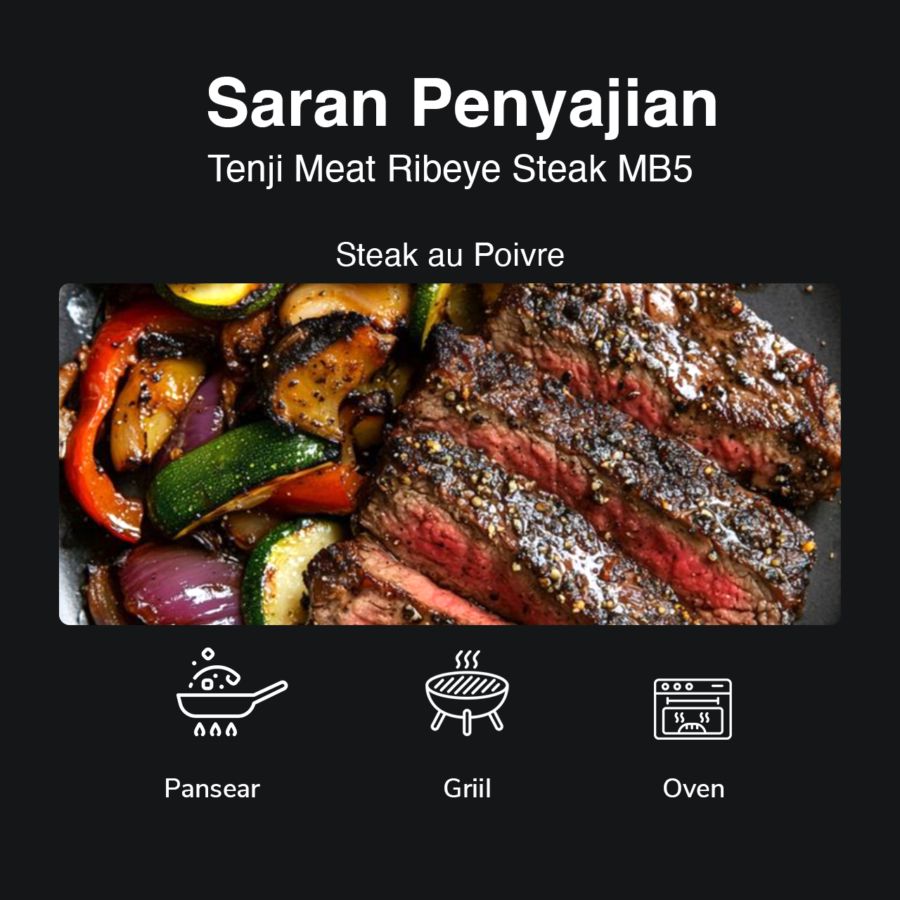 Ribeye Steak MB5 Tenji Meat 200gram