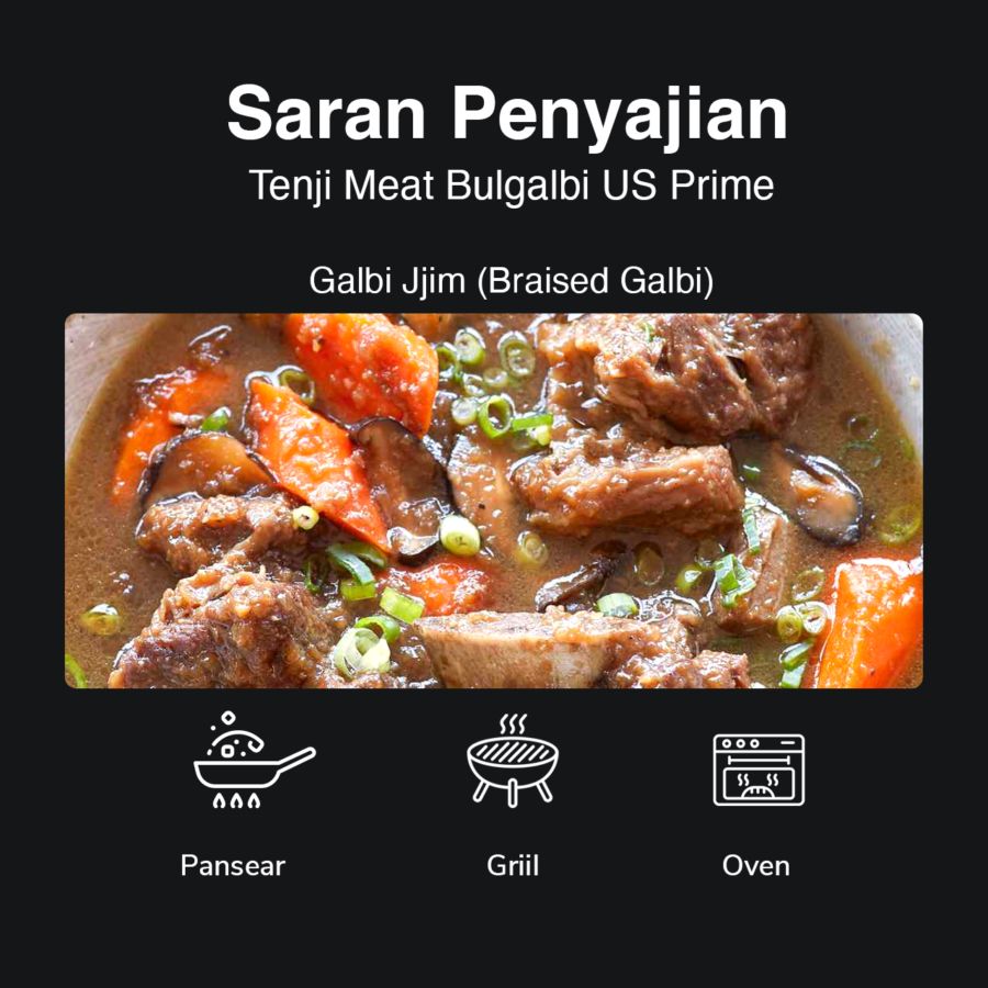 Bulgalbi US Prime Tenji Meat 260-290gram