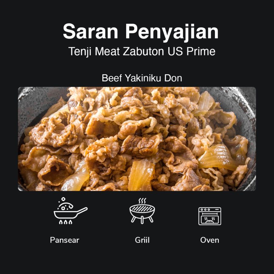 Zabuton US Prime Tenji Meat 200gram