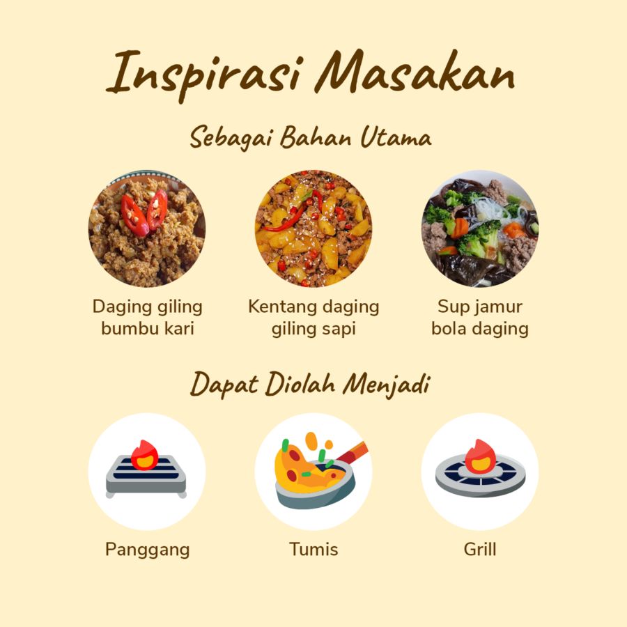 Daging Giling Ekonomis 500gram