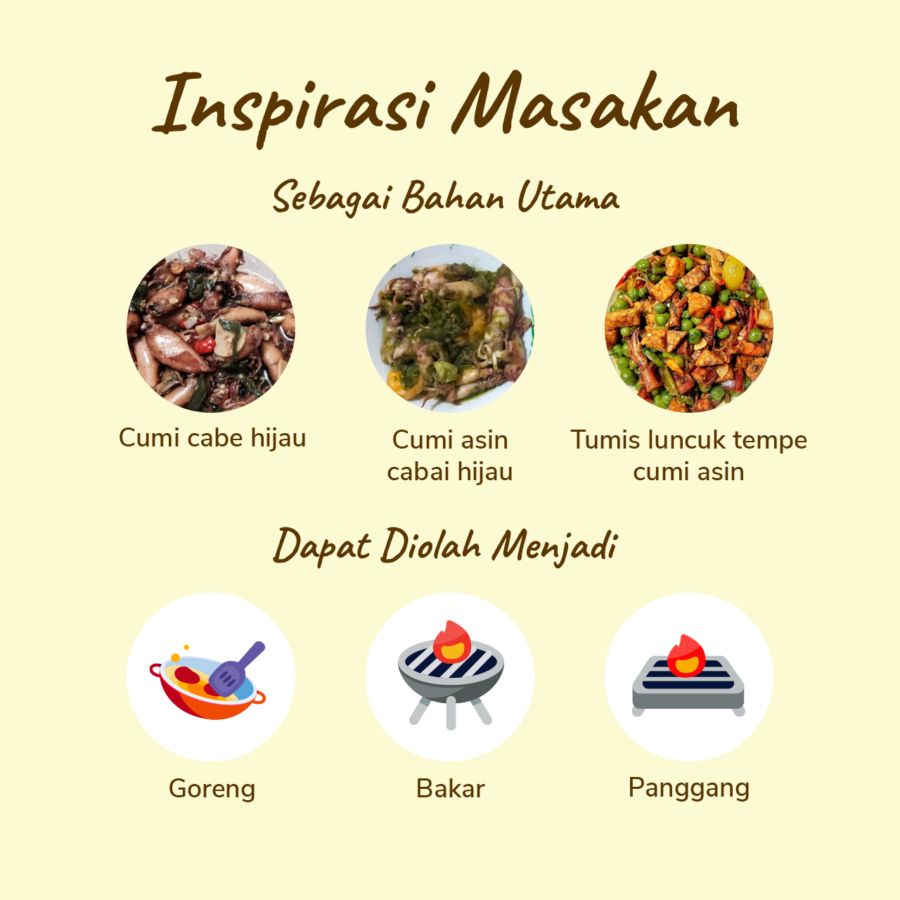 Cumi Asin Super Astro Goods 100gram