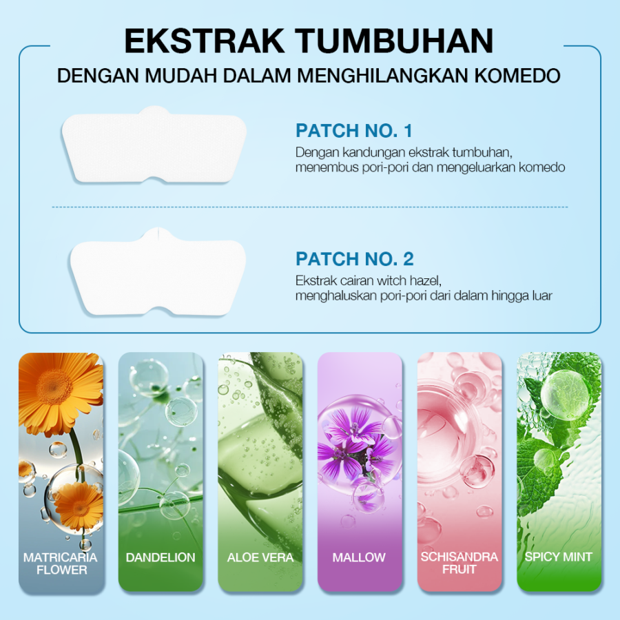 Focalskin Removes Blackhed Nose Patch 5 pcs 1box