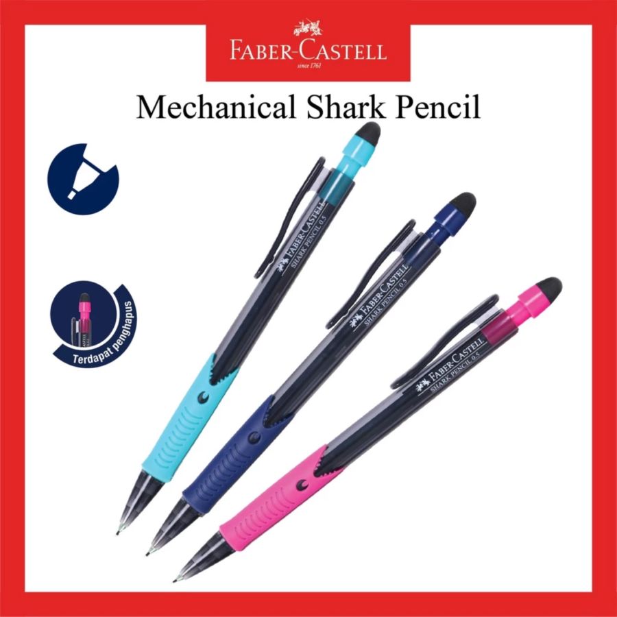 Faber Castell Shark Pensil Mekanik 0.5 mm 1pcs