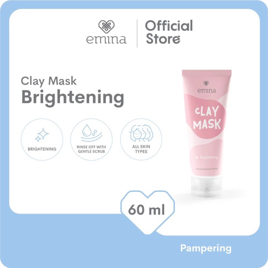Emina Brightening Clay Mask 60gram