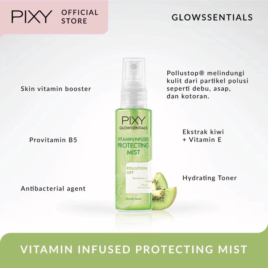 Pixy Glowssentials Vitamin Infused Protecting Mist (Light Radiant) 60ml