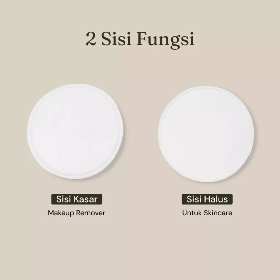 For Skin's Sake Premium Round Cotton Pads 80pcs