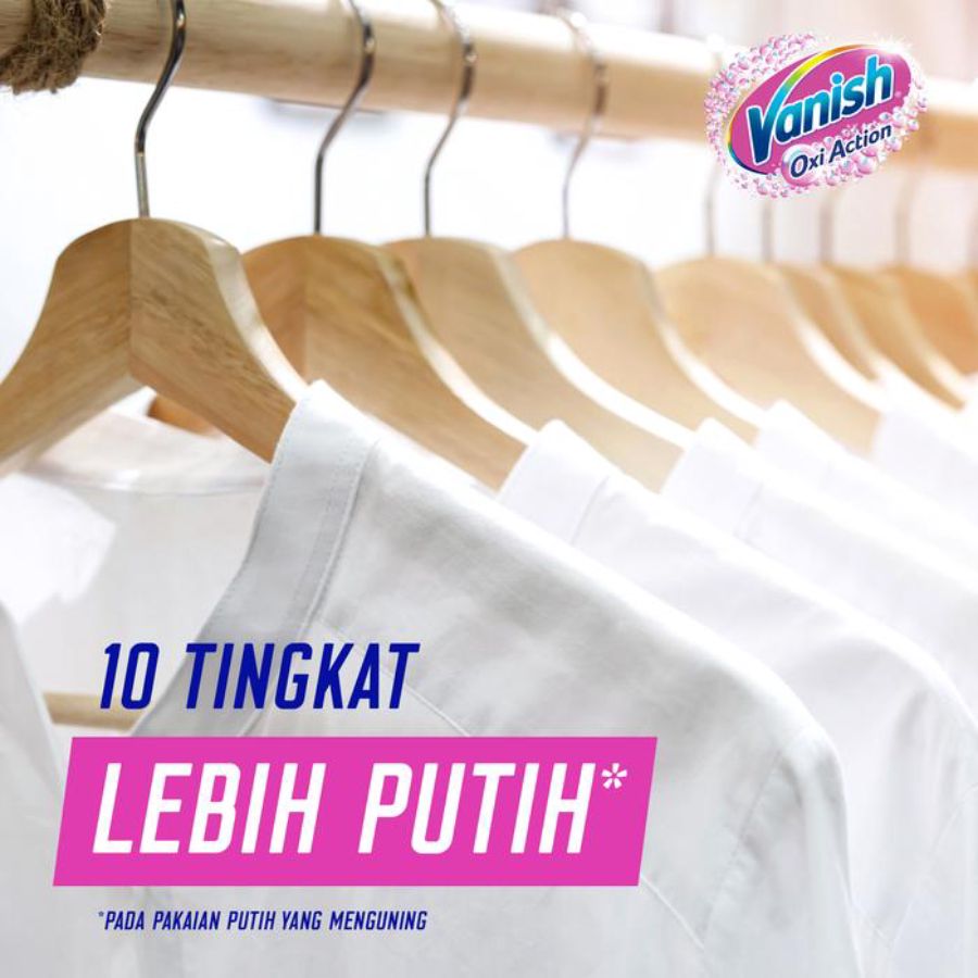Vanish Putih Penghilang Noda Cairan Multifungsi 425ml