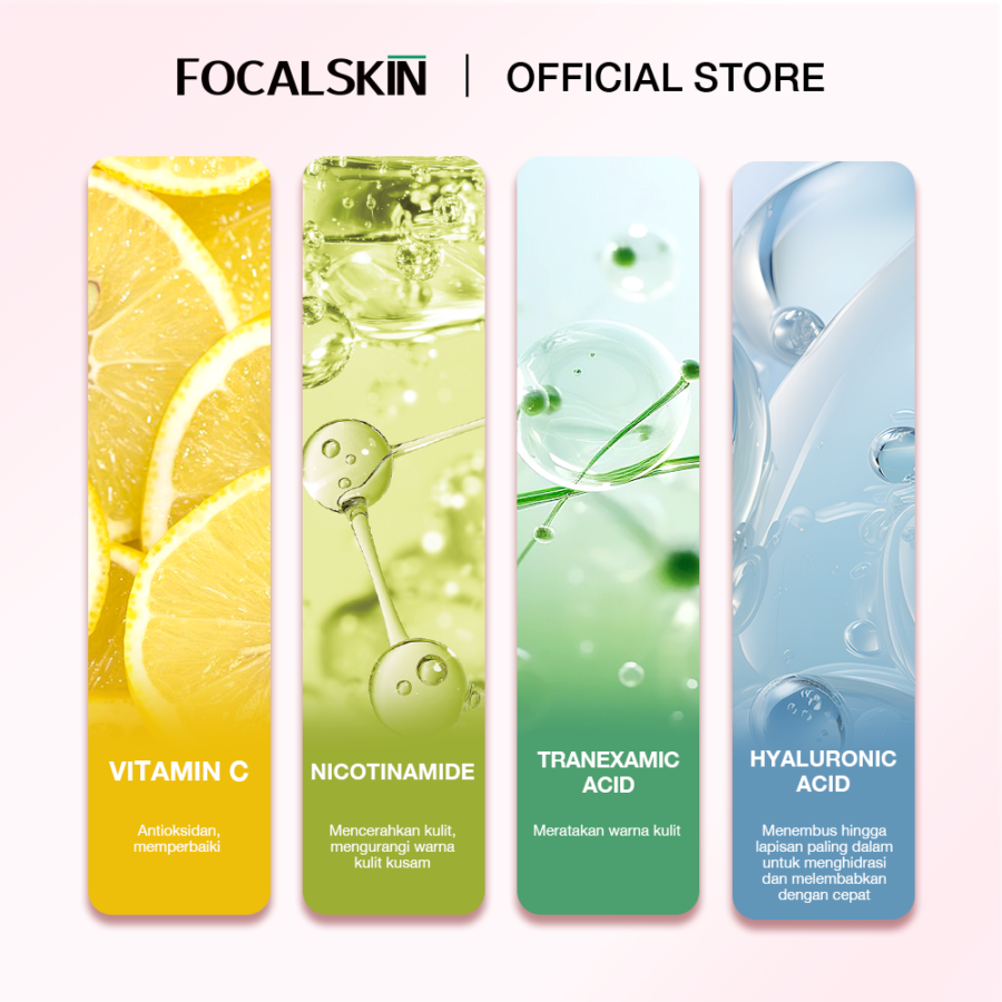FOCALSKIN Brightening Sheet Face Mask 25ml