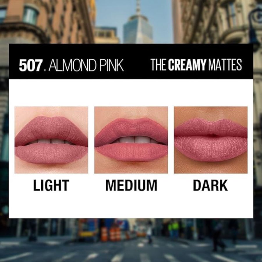Maybelline Color Sensational The Powder Matte lipstick Almond Pink 23gram