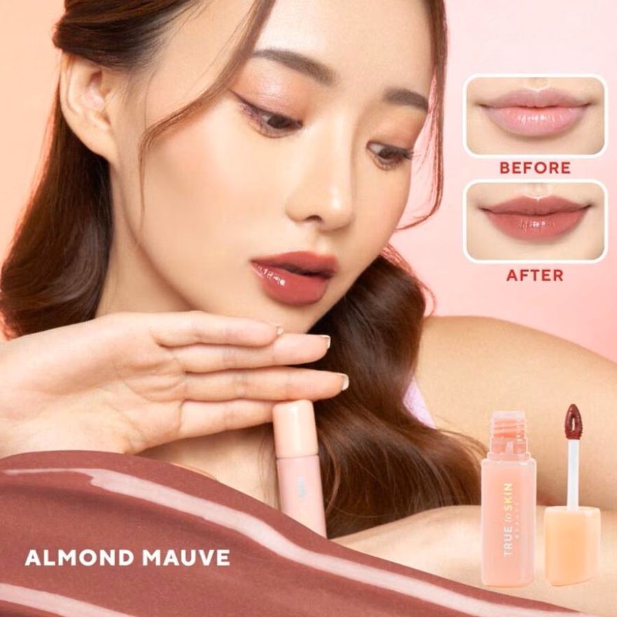 True to Skin Juicy Glass Tint Almond Mauve 1pcs