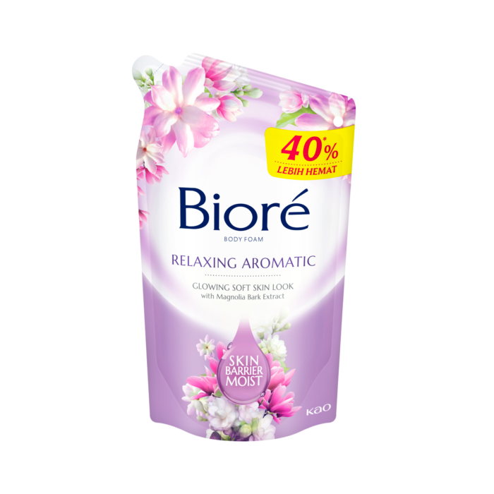 Biore Body Foam Relaxing Aromatic Pouch