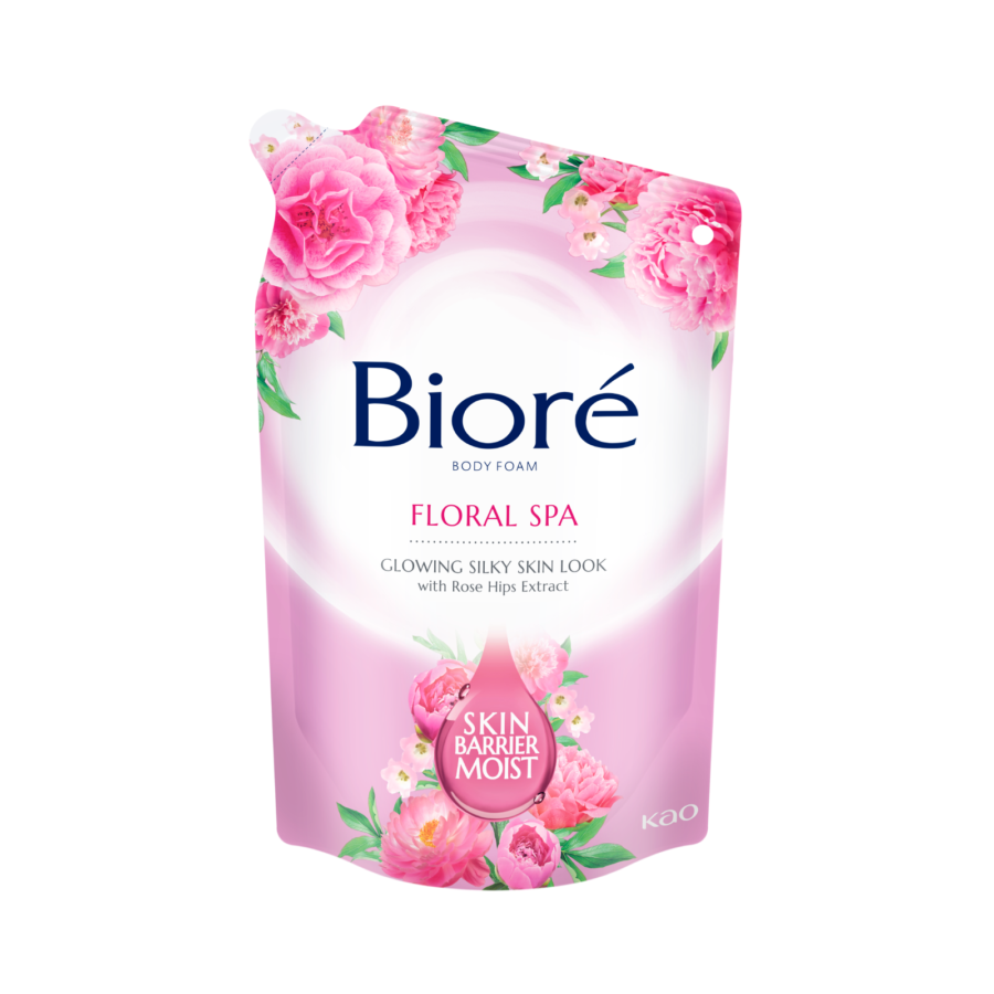 Biore Floral Spa Body Foam Refill 400ml