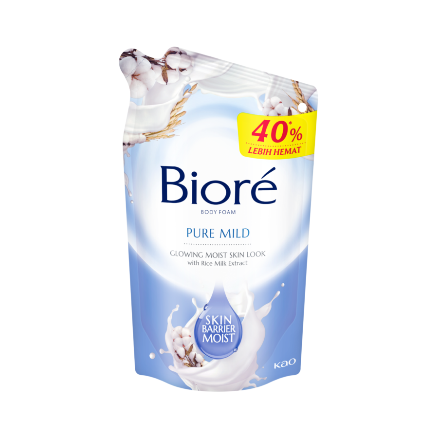 Biore Pure Mild Body Foam 800ml