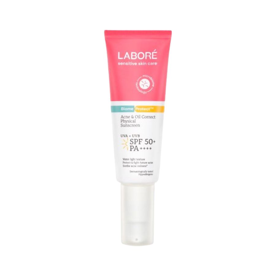 LABORÉ Sensitive Skin Care BiomeProtect Acne & Oil Correct Physical Sunscreen SPF 50+ PA+ 10ml