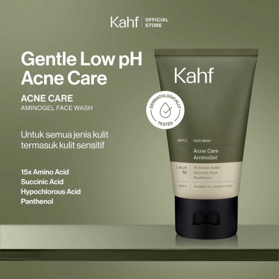 Kahf Acne Care Amino Gel Face Wash 100ml