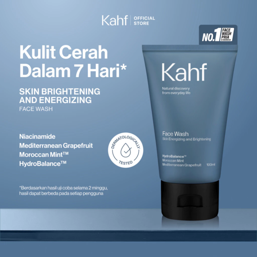 Kahf Skin Energizing & Brightening Face Wash 100ml