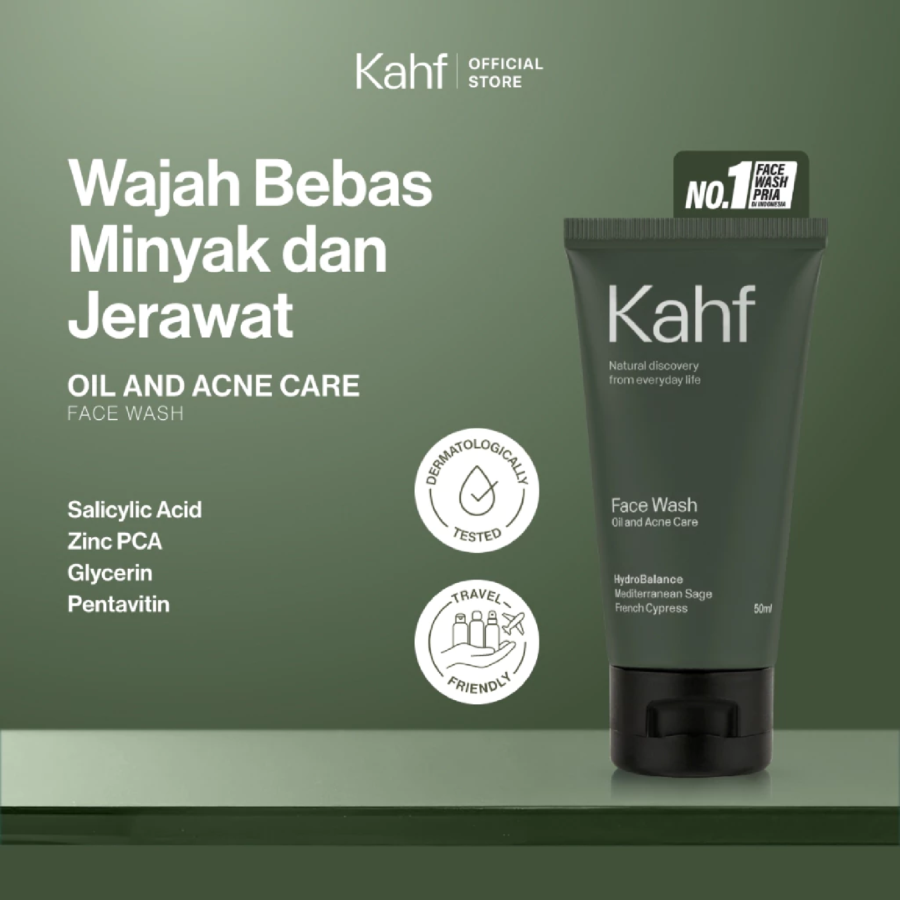 Kahf Oil & Acne Care Face Wash 50ml